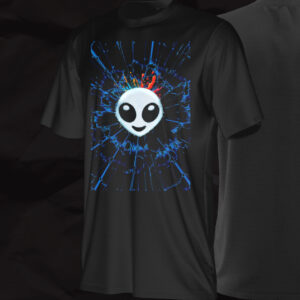 Camiseta Preta PV ALIEN EXPLOSION